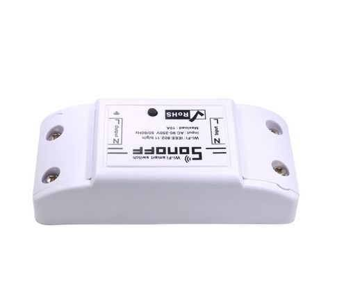 Sonoff Basic R2- 10А WiFi смарт реле (прекъсвач) безжично упраление