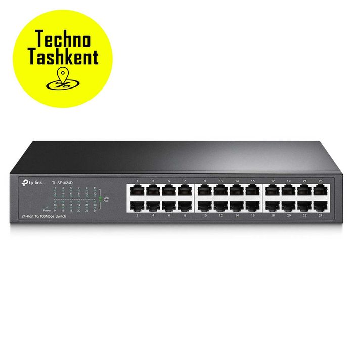 24 портовый мегабитный настольный коммутатор Tp-Link TL-SF1024D, свитч