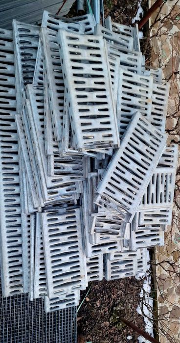 Rigole zincate/gratare zincate/ tablă perforată zincată