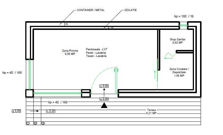 Vânzare: Container Comercial Modern, Ideal pentru Afacerea Ta!