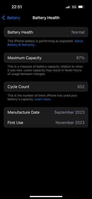 iPhone 15 Pro eSIM КАТО НОВ!