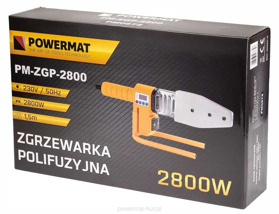 Aparat lipire sudura tevi PPR PVC 2800W (PM-ZGP-2800)