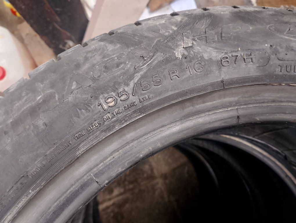 4бр. Летни гуми Мишелин рънфлат run flat 195/55/16