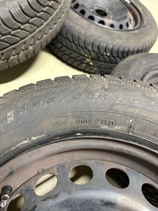 Anvelope DEBICA cu jante de tabla Renault Megane 195/65/R15  5x114,3