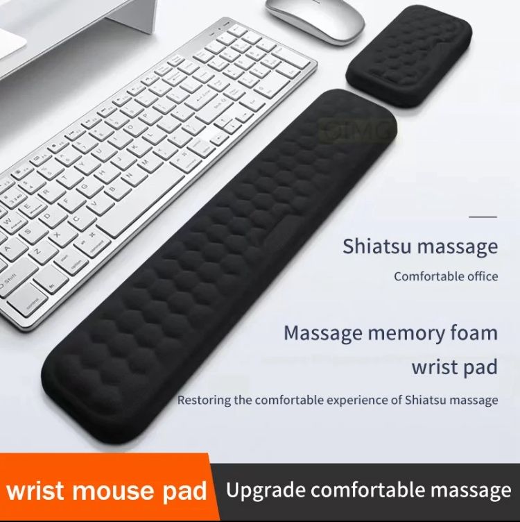Комплект масажиращи подложки за мишка и клавиатура