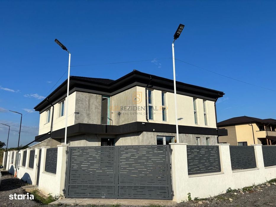 Vila duplex cu 5 camere, finisaje moderne, P+1+Pod - Comuna Berceni