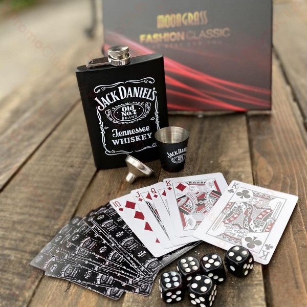 Модерен подаръчен комплект JACK DANIELS, луксозен/различни модели
Прод