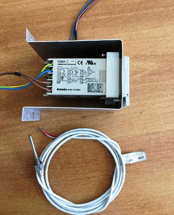 Продавам Термо контролер с Температурен датчик Платина 100 Pt100!!!