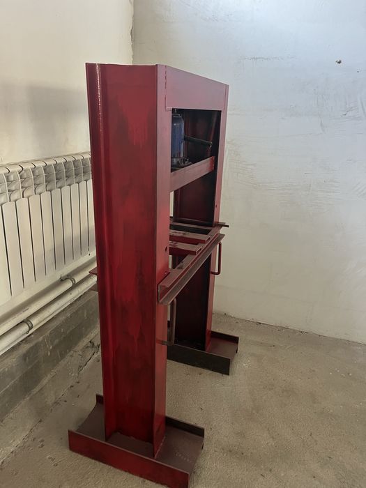 Пресс новый самодельный 10 тонн мощный