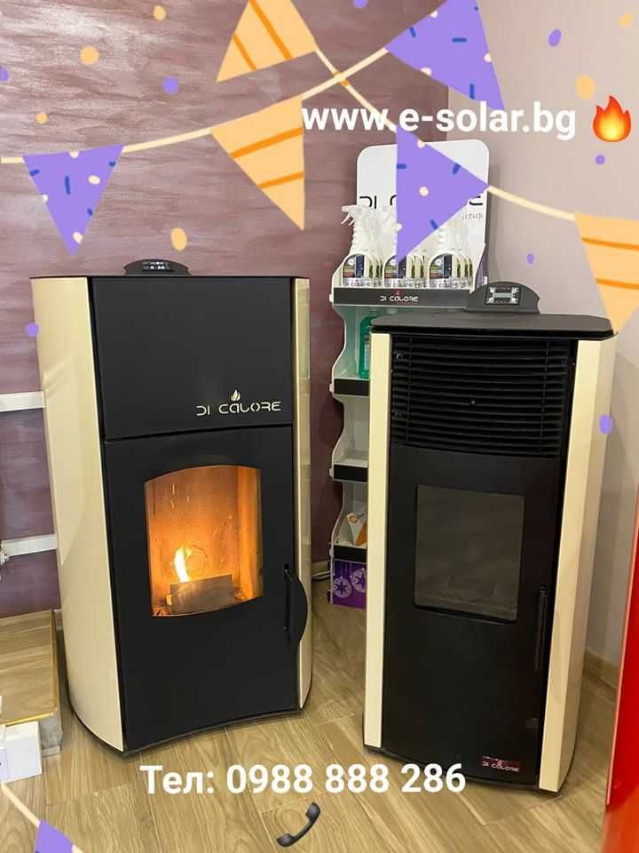 Пелетна камина 25 kW