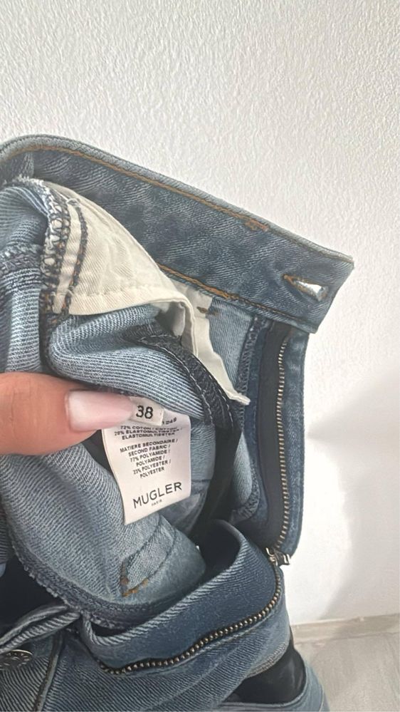 Blugi mugler autentici noi cu eticheta