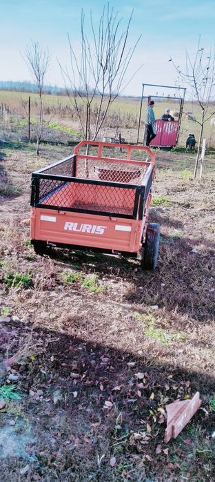 Vând remorcă basculabilă și frana că nouă