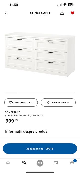 Comoda ikea Songesand