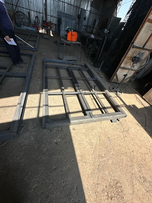 Darvoza reshotka naves perila ograjdeniya barcha turdagi temir mahsulo
