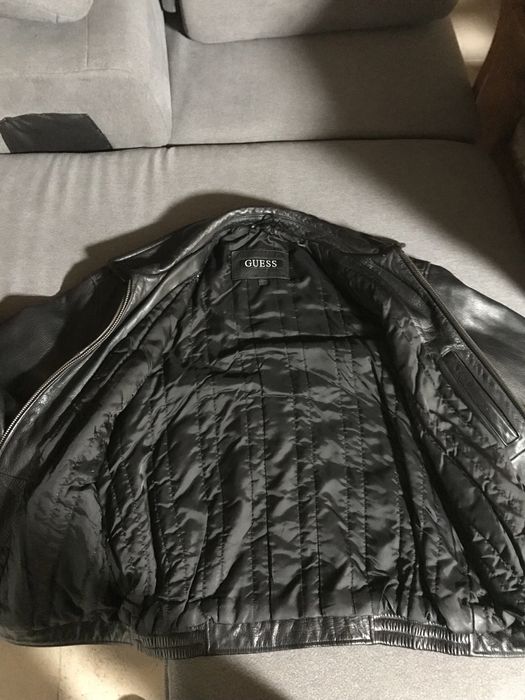 Geaca piele Guess barbati