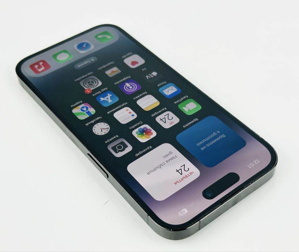 Apple iPhone 14 Pro 128GB Space Black Отличен! Гаранция!