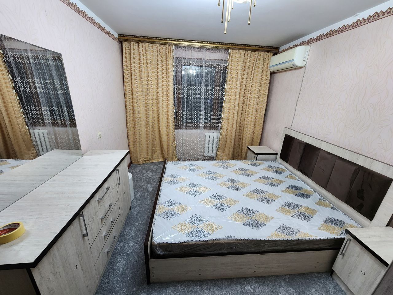 3 хонали квартира ижарага берилади ОИЛАГА