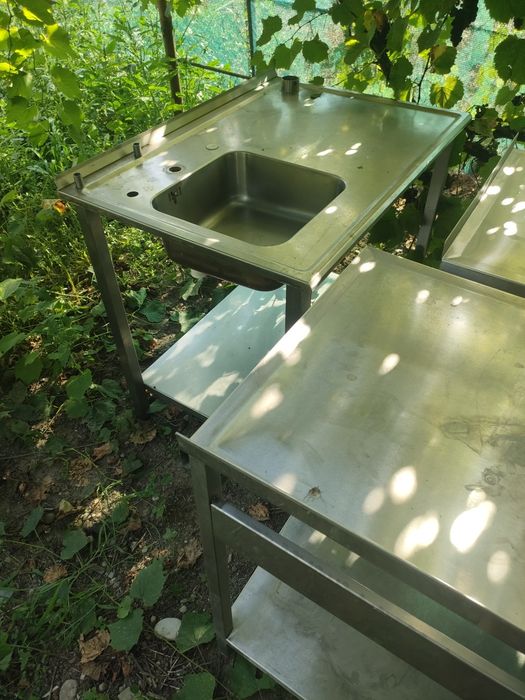 Chiuvete inox, masa inox