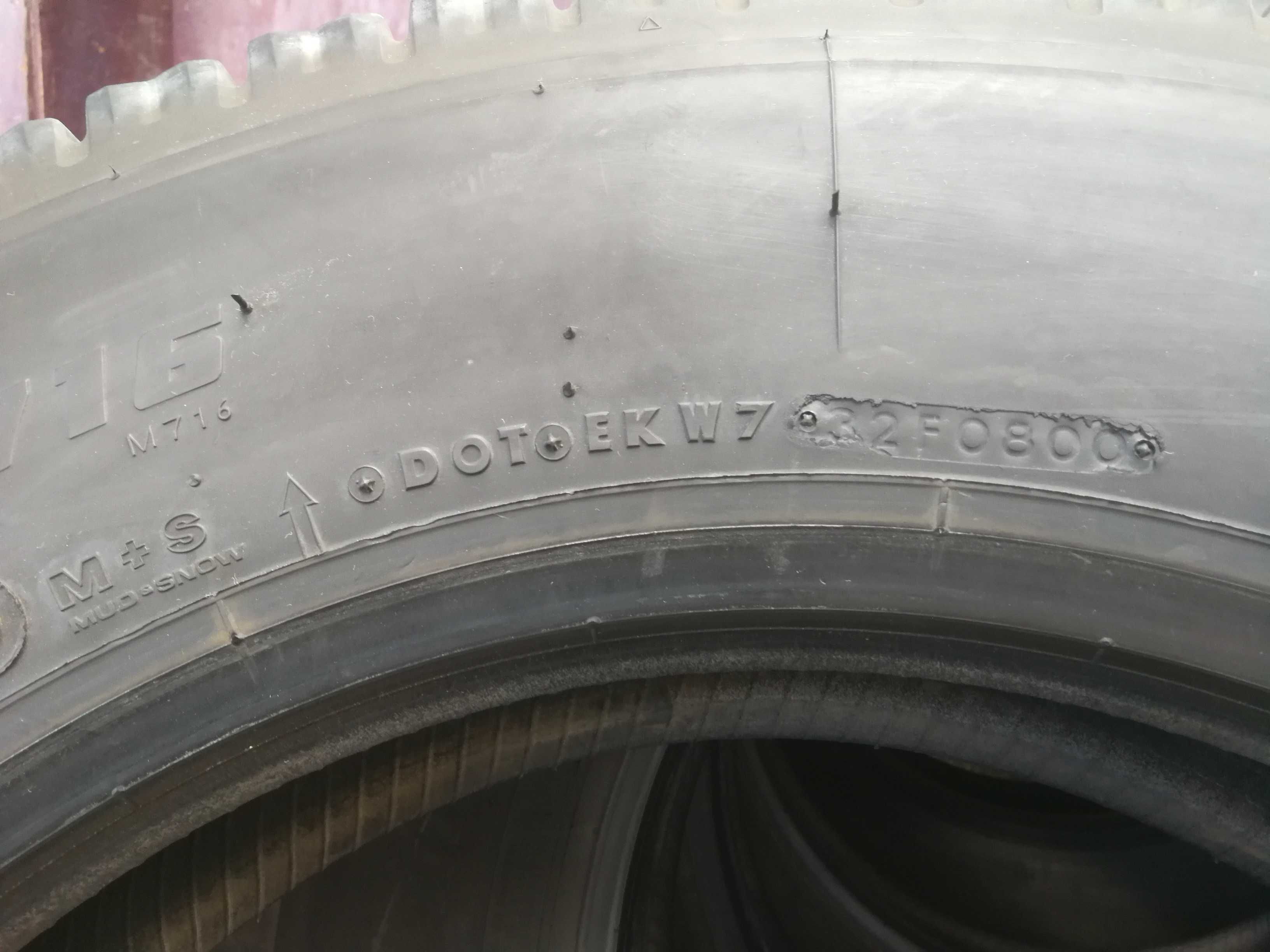 Тежкотоварни гуми 9R22.5 Bridgestone 716 133/131L M+S 14PR Japan