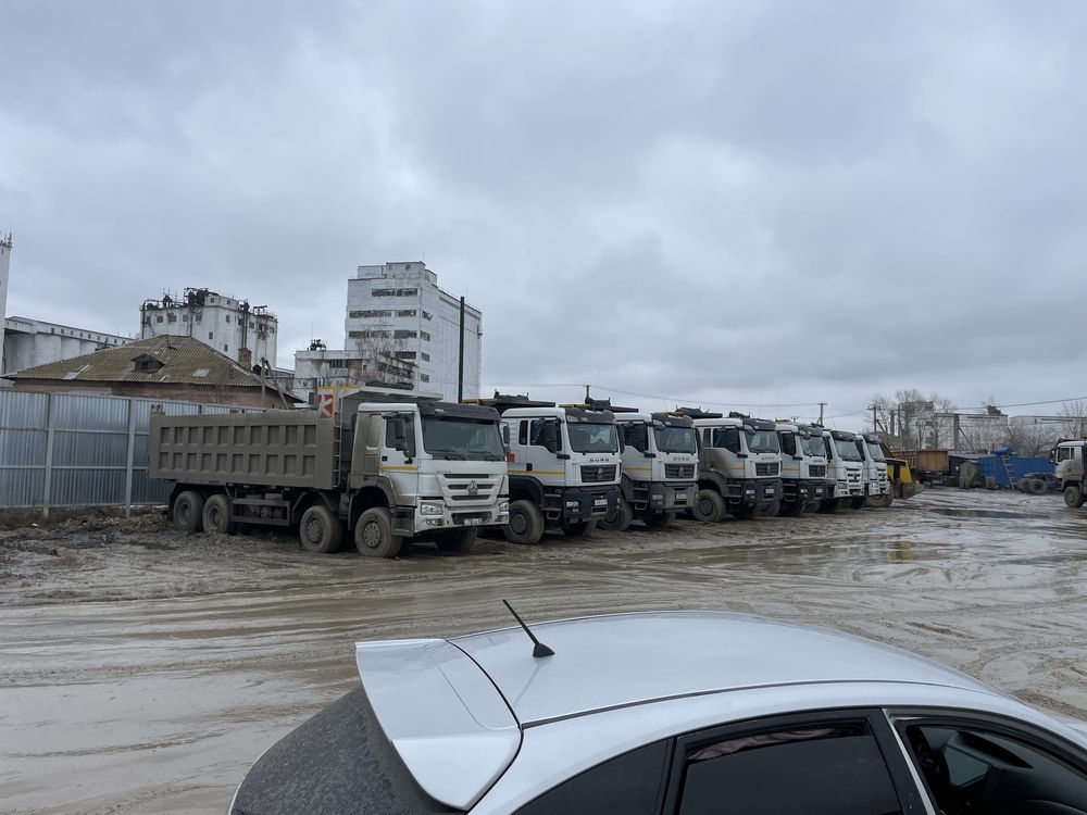 Доставка щебня, щебень, щебёнка, дресьва, отсев, песок