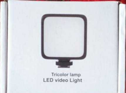 Tricolor LED Video Light