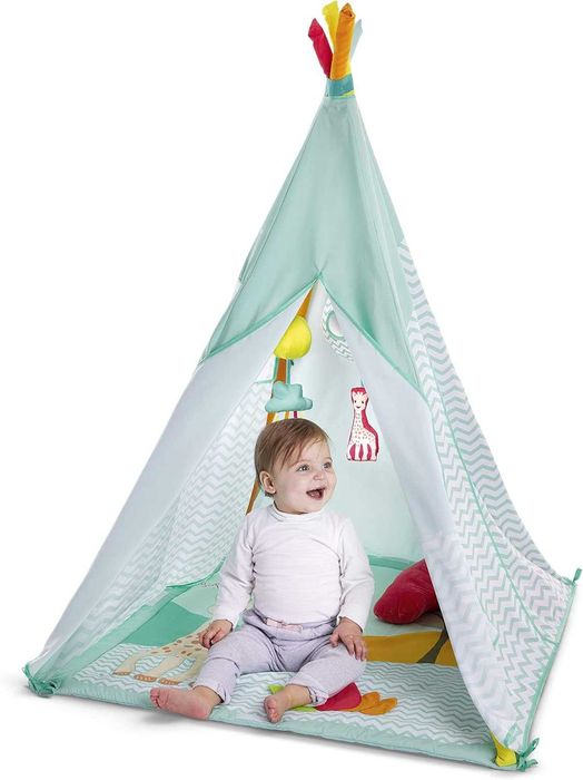 СОФИ ЖИРАФЧЕТО Палатка Tipi / матраче за игра Sophie La Girafe