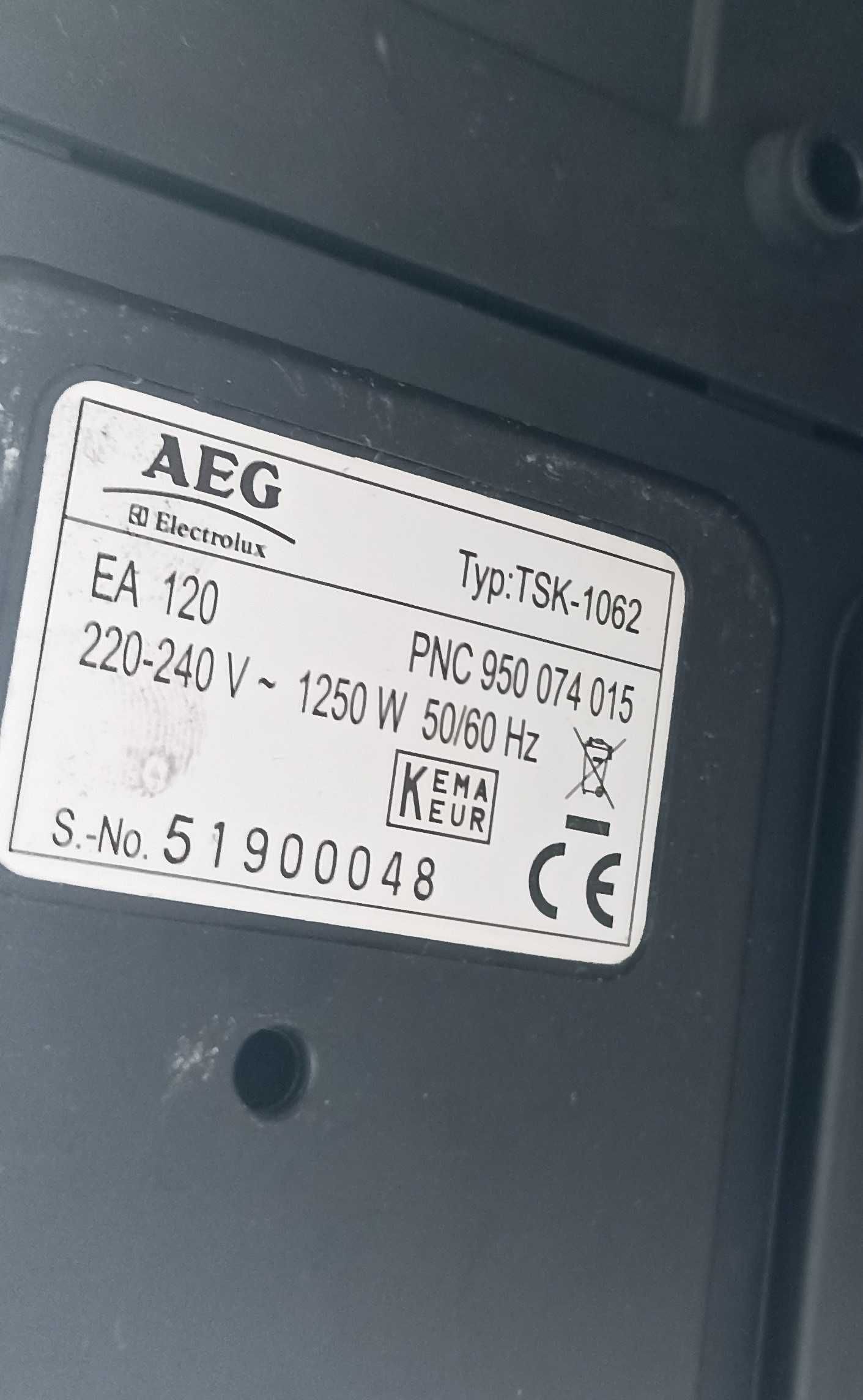 кафемашини AEG Electrolux TSK-1062 и AEG KF7700 PremiumLine 1,3 л