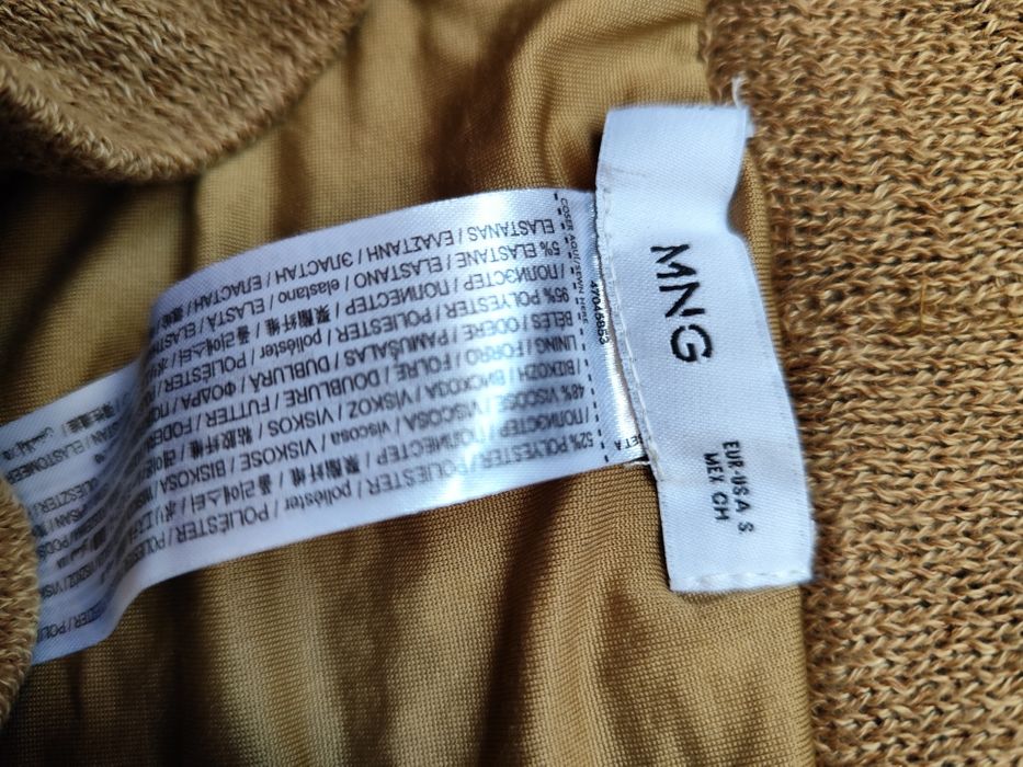 MNG, pantaloni tricotați, evazați dama