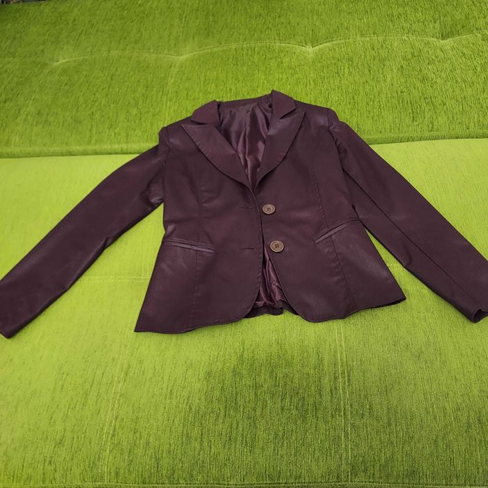 Sacou dama bordo, office, marime L, pret 40 lei