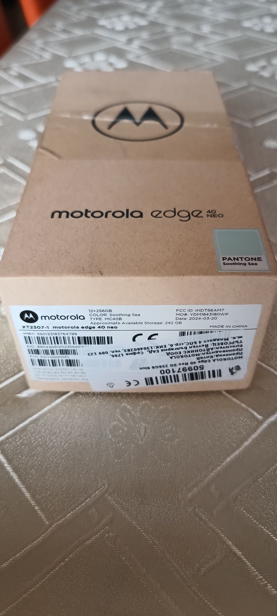 Motorola edge 40 neo  12/256