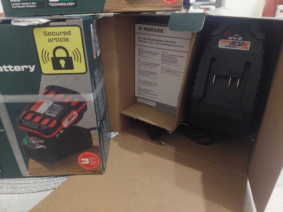 НОВИ PARKSIDE зарядно батерия поотделно или комплект