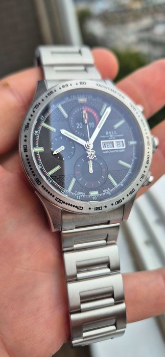 Ball Trainmaster Automatic Diver Chronograph Valjoux 7750