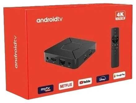 приставка DLV Smart Tv Box Q5 2/8 Android 10 4K Smart TV