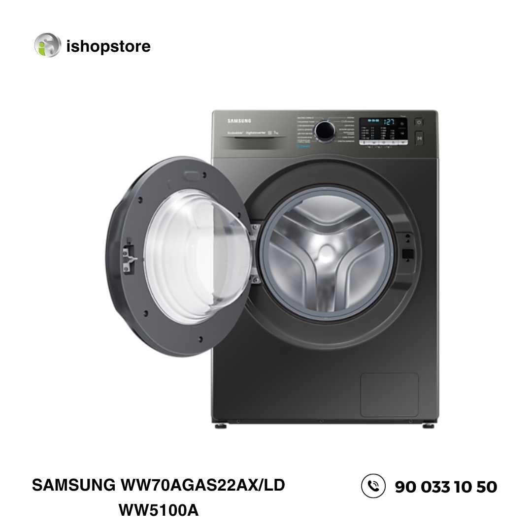 SAMSUNG WW70AGAS22AX/LD WW5100A (7kg) Muddatli to'lov 595 000 so'mdan