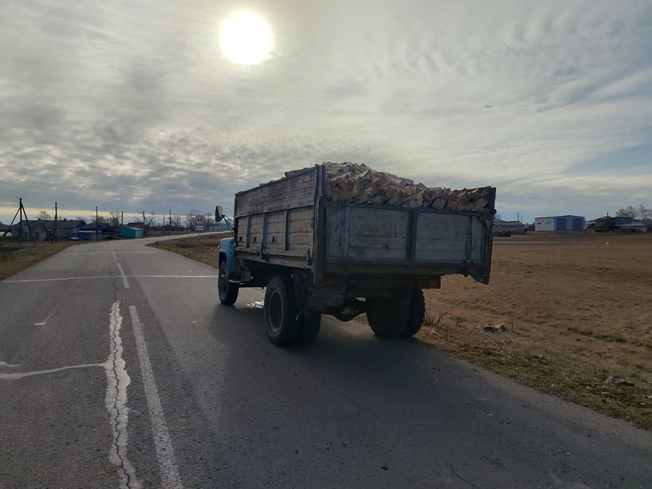 Дрова расколотые