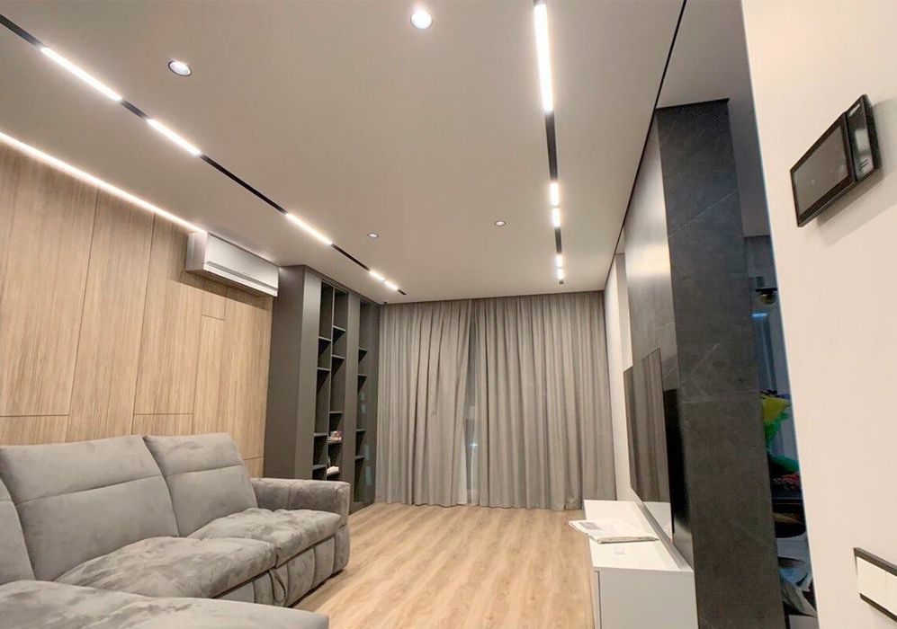 Натяжные потолки! Монтаж за один день!