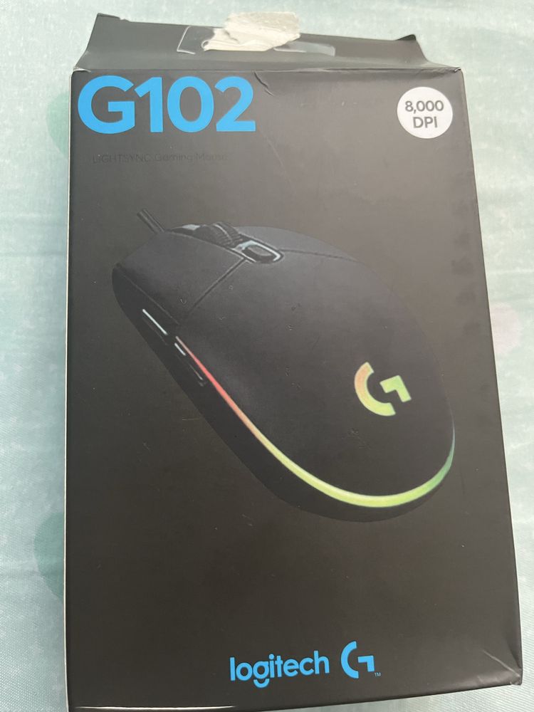 Mouse Logitech G102 Lightsync pentru office Desigilat FullBox Negru