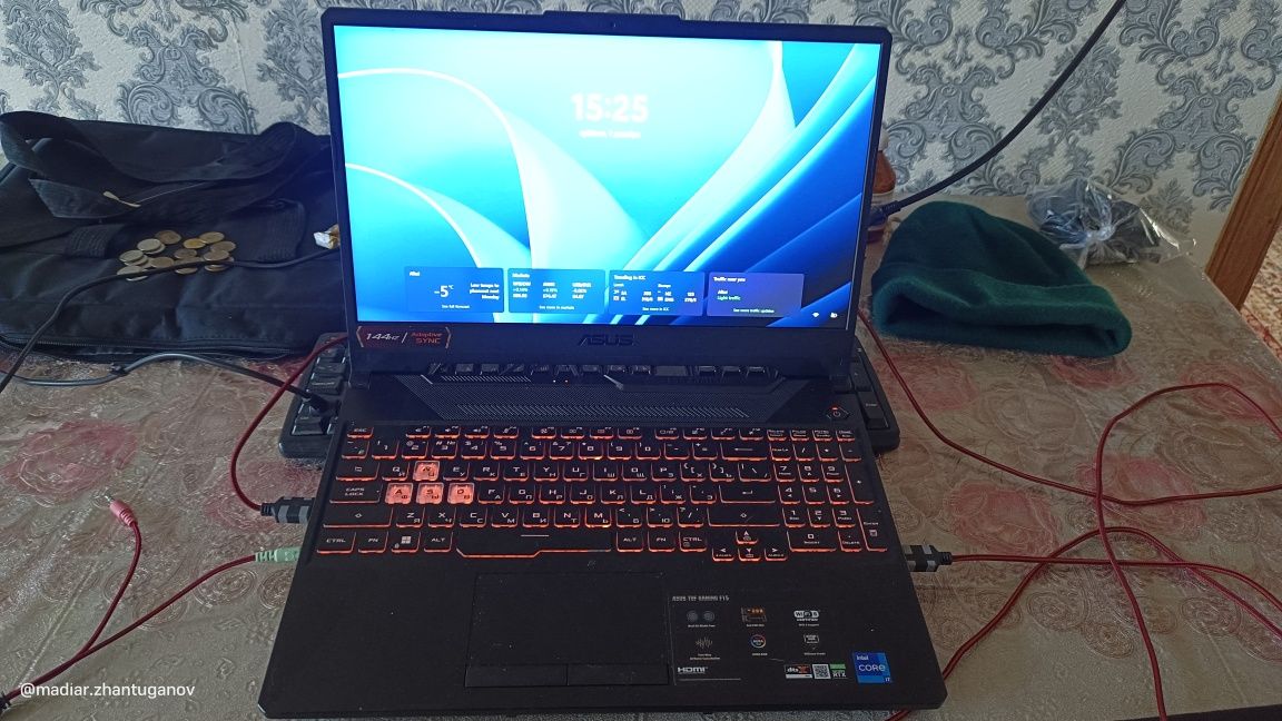 Продам Ноутбук Asus TUF Gaming F15 
Характеристики:
Процессор
Максимал