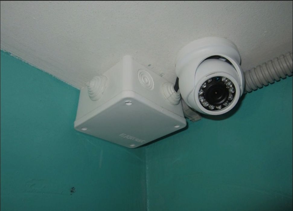 Ustanovka kamera Wifi Router Lokal set