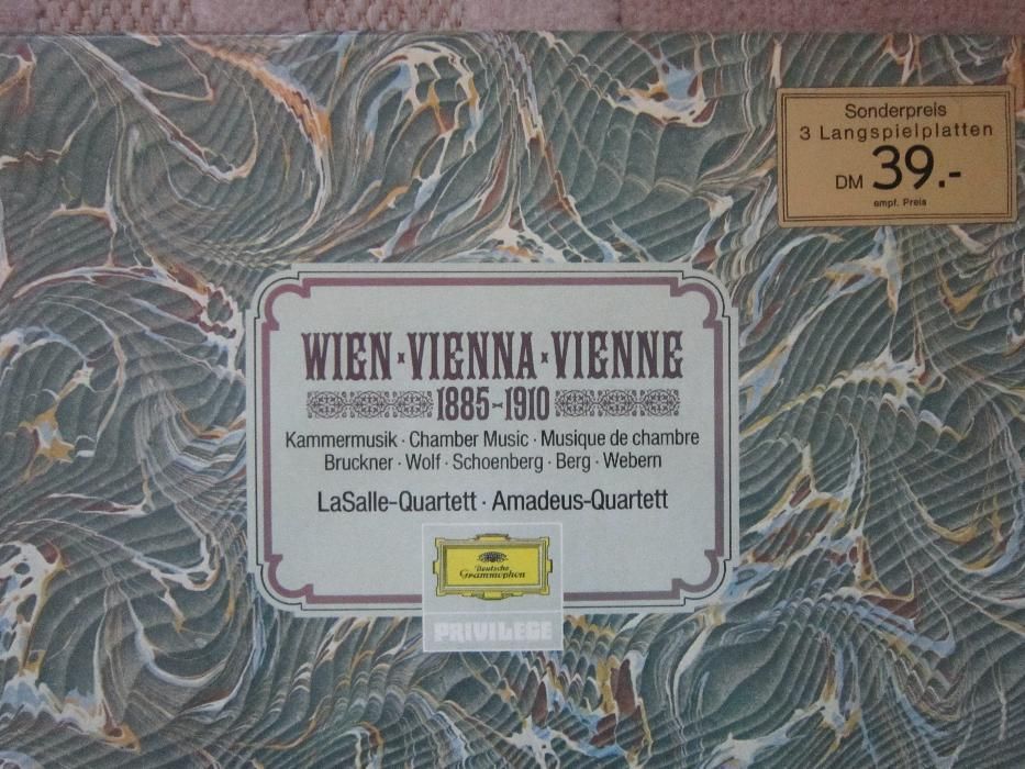 vinil rar Vienna Chamber Music-Quartet Amadeus&LaSalle-1971
