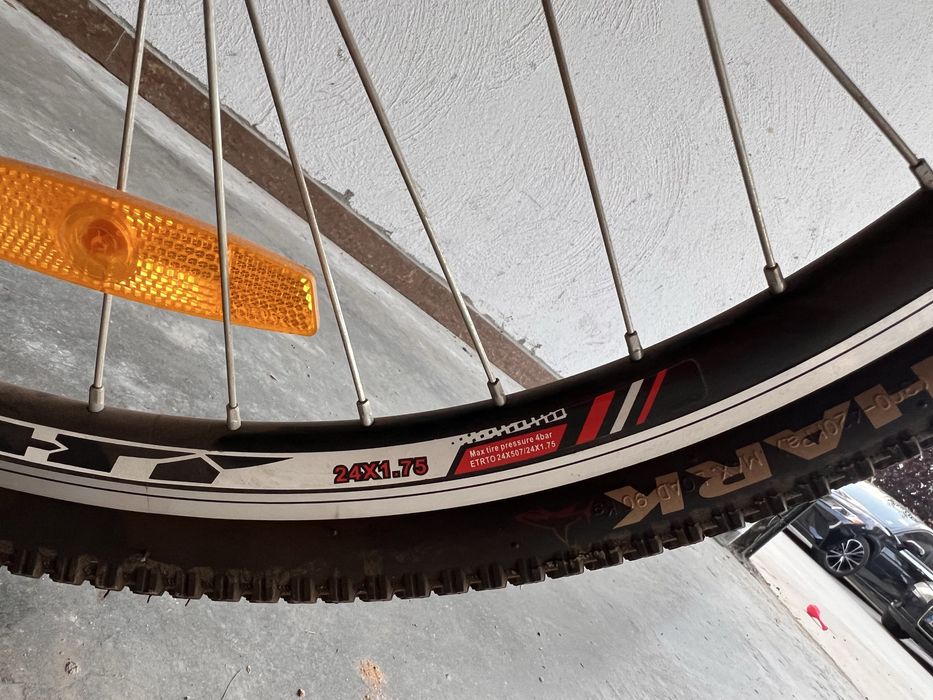 Колело 24” с предна спирачка и с контра