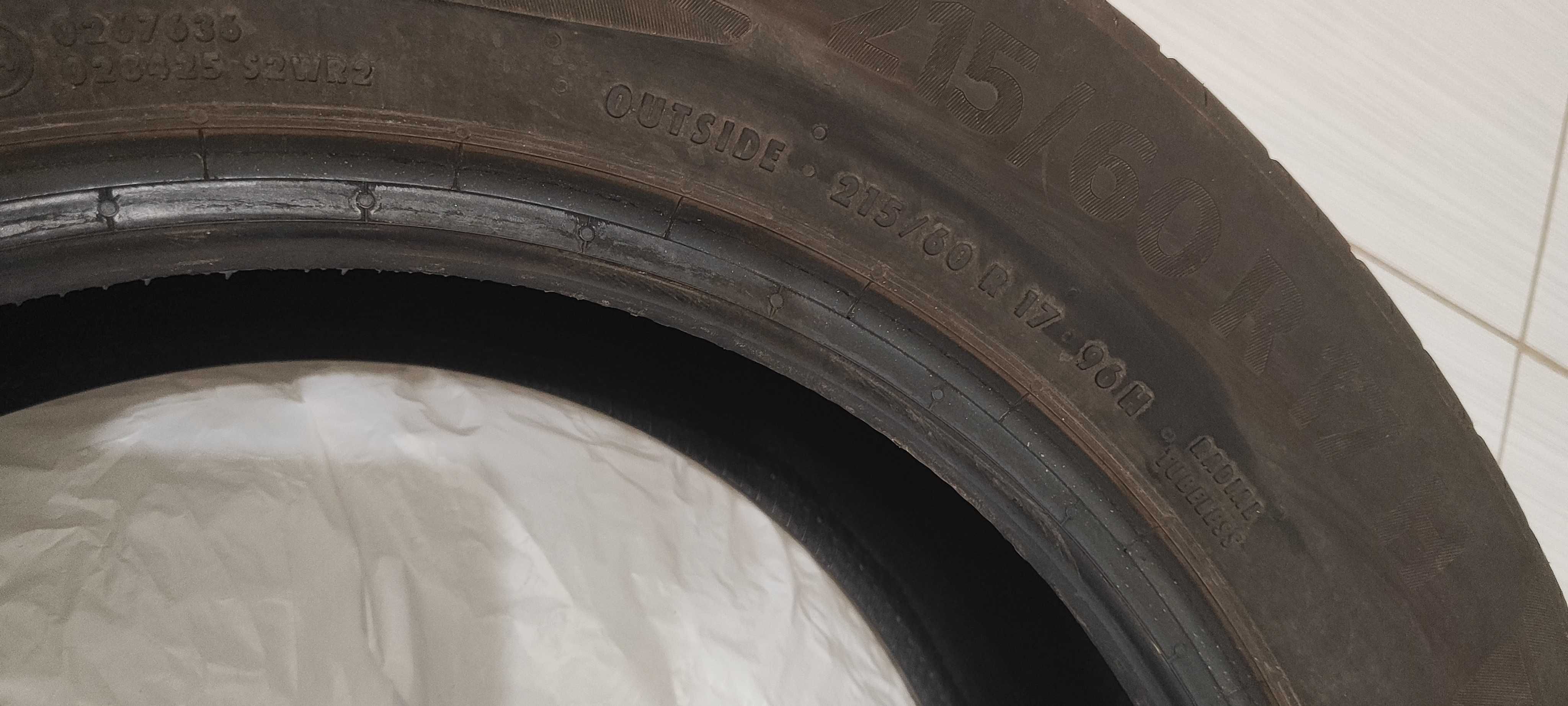 Летни гуми CONTINENTAL EcoContact 6 215/60 R17 96H