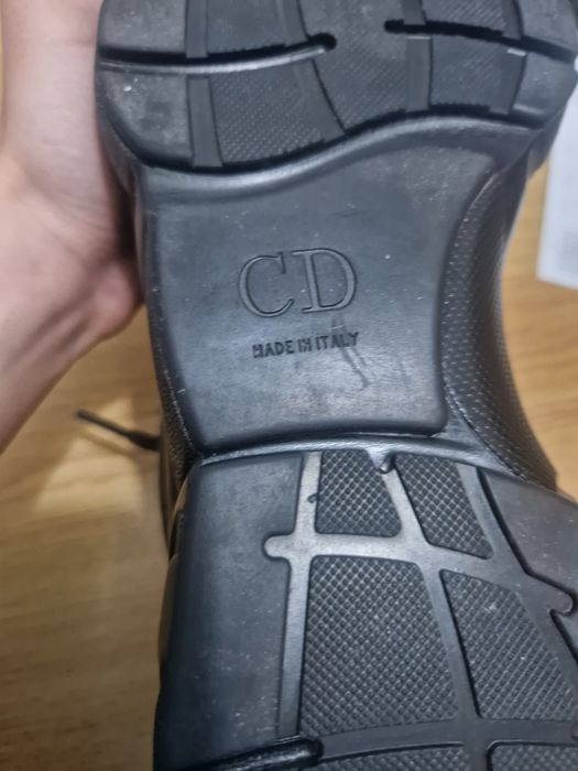 Dior Homme B22 leather trainers