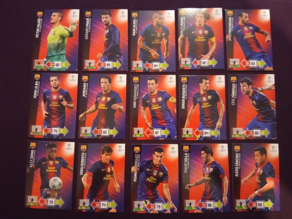 Комплекти карти на Панини Panini от Шампионска лига 2012/2013