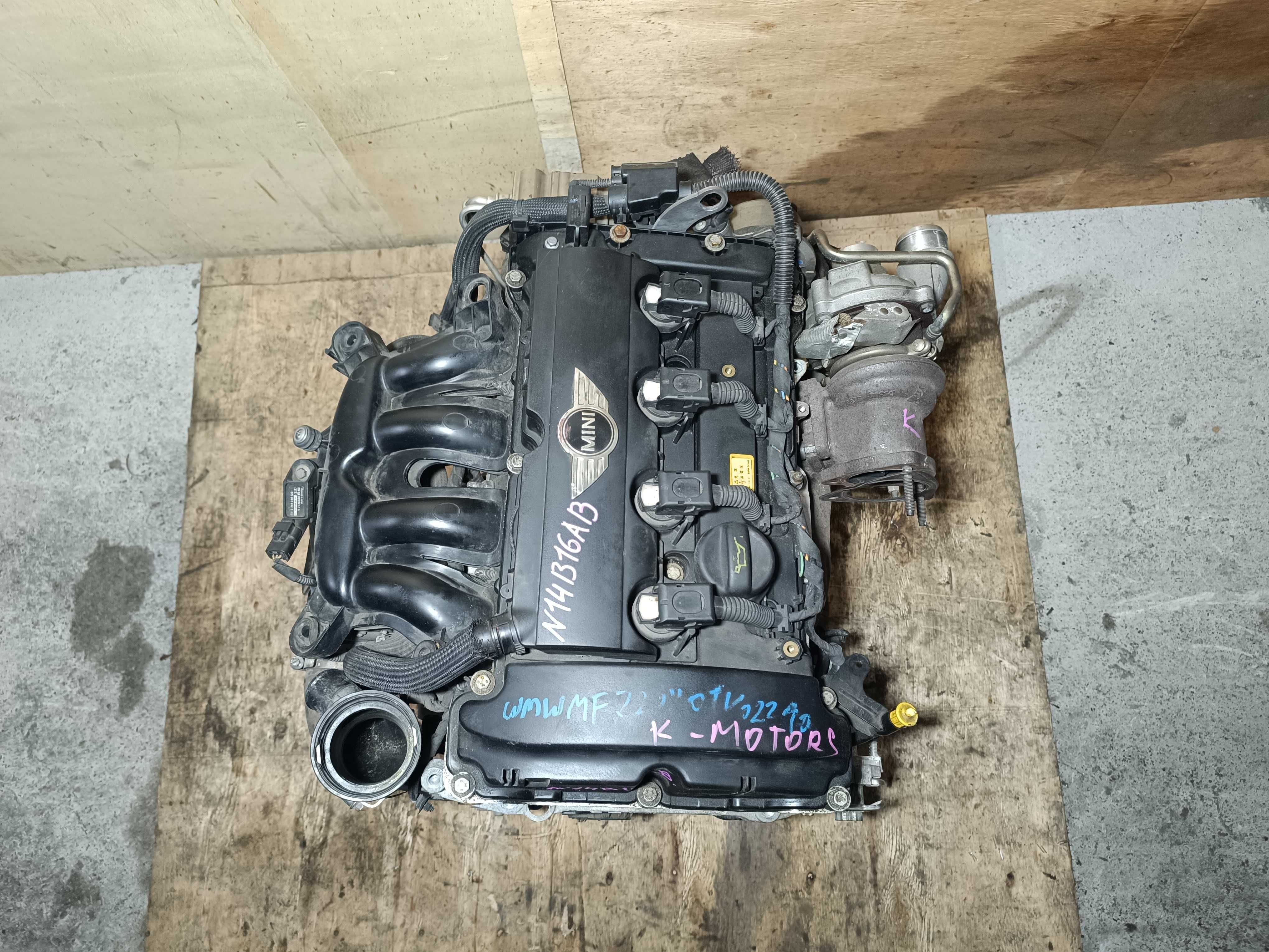 Двигатель N14 N14B16 N14B16A 1.6 Turbo Mini Cooper Hatch Clubman турбо