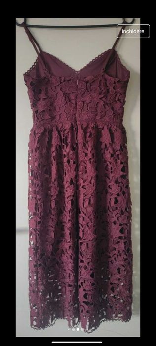 Rochie dantela Reserved - măsura 36/ UK 8