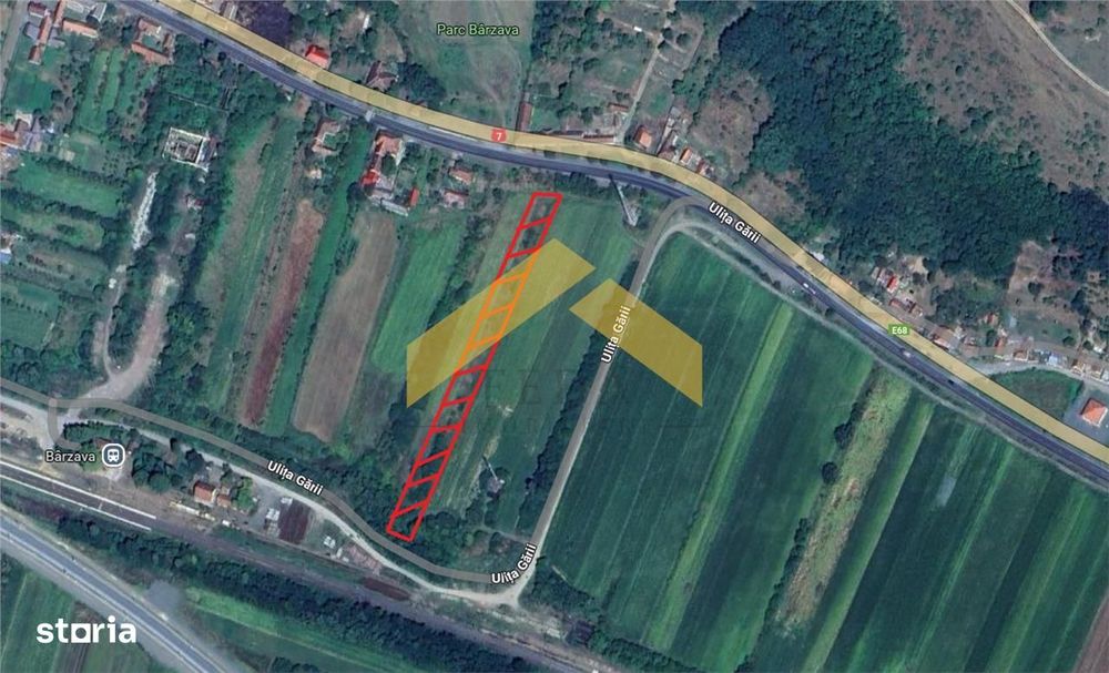 Teren 4000 mp intravilan de vanzare localitatea Barzava