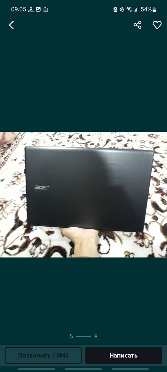 Acer E 15 E5-576G-74W4