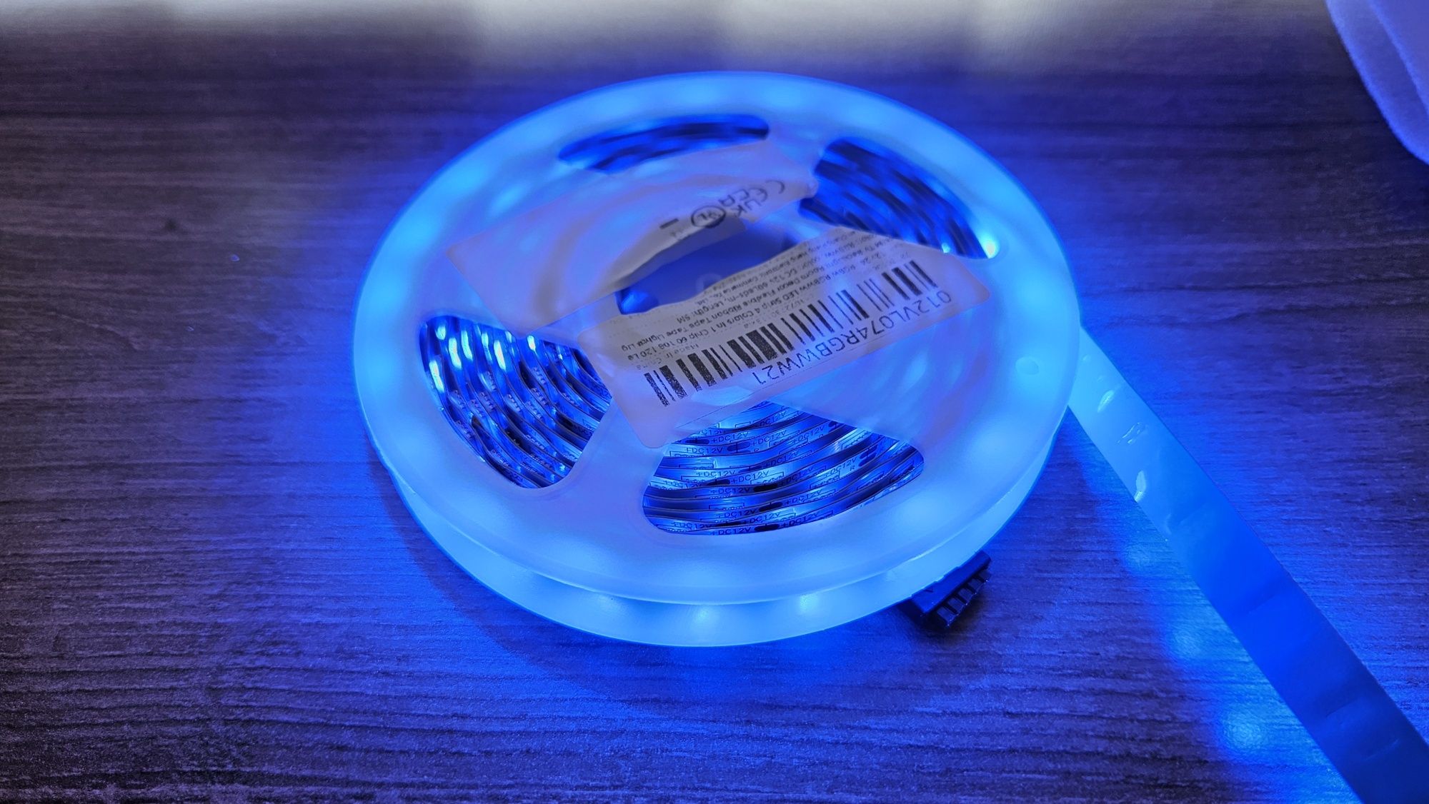 Комплект RGBWW контролер и LED лента 5 метра.