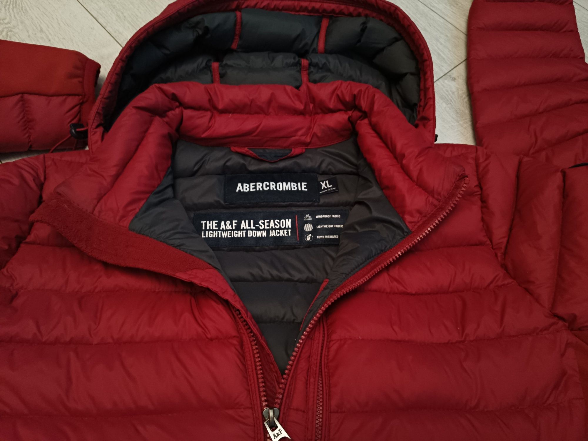 Geaca puf Abercrombie XL